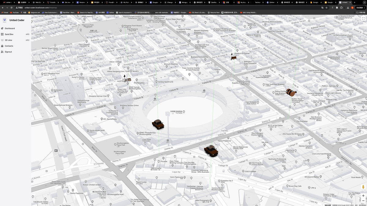 Full Stack Developer at 3D Traffic System (in UQ)