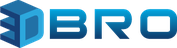 3D Bro logo